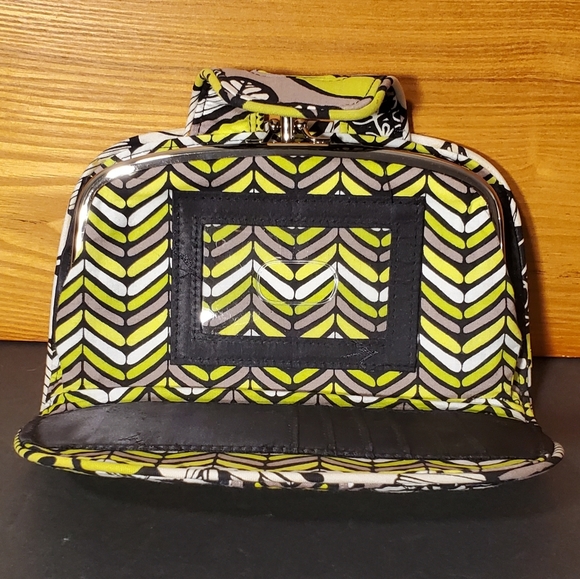 Vera Bradley wallet floral Colorful Lot Of Storage Medium Size 8" W , 5" H NWOT - Picture 7 of 12